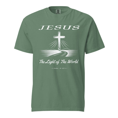Jesus The Light of the World Christian Bible Verse T-Shirt